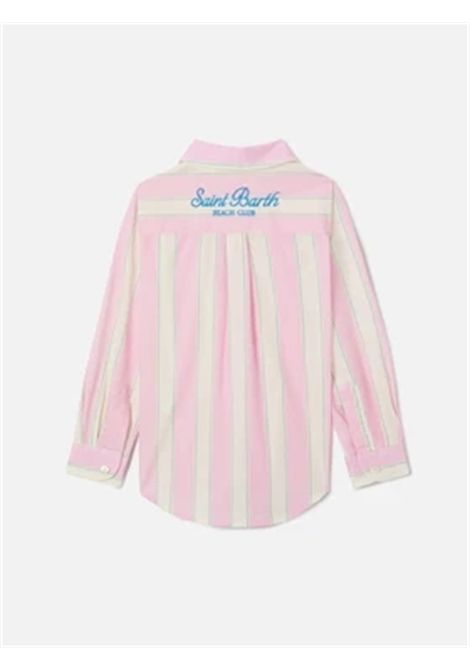 Camicia con stampa SAINT BARTH | BRIG003 MINI BRIGITTE00897L COTTON SB BEACH STRIPES